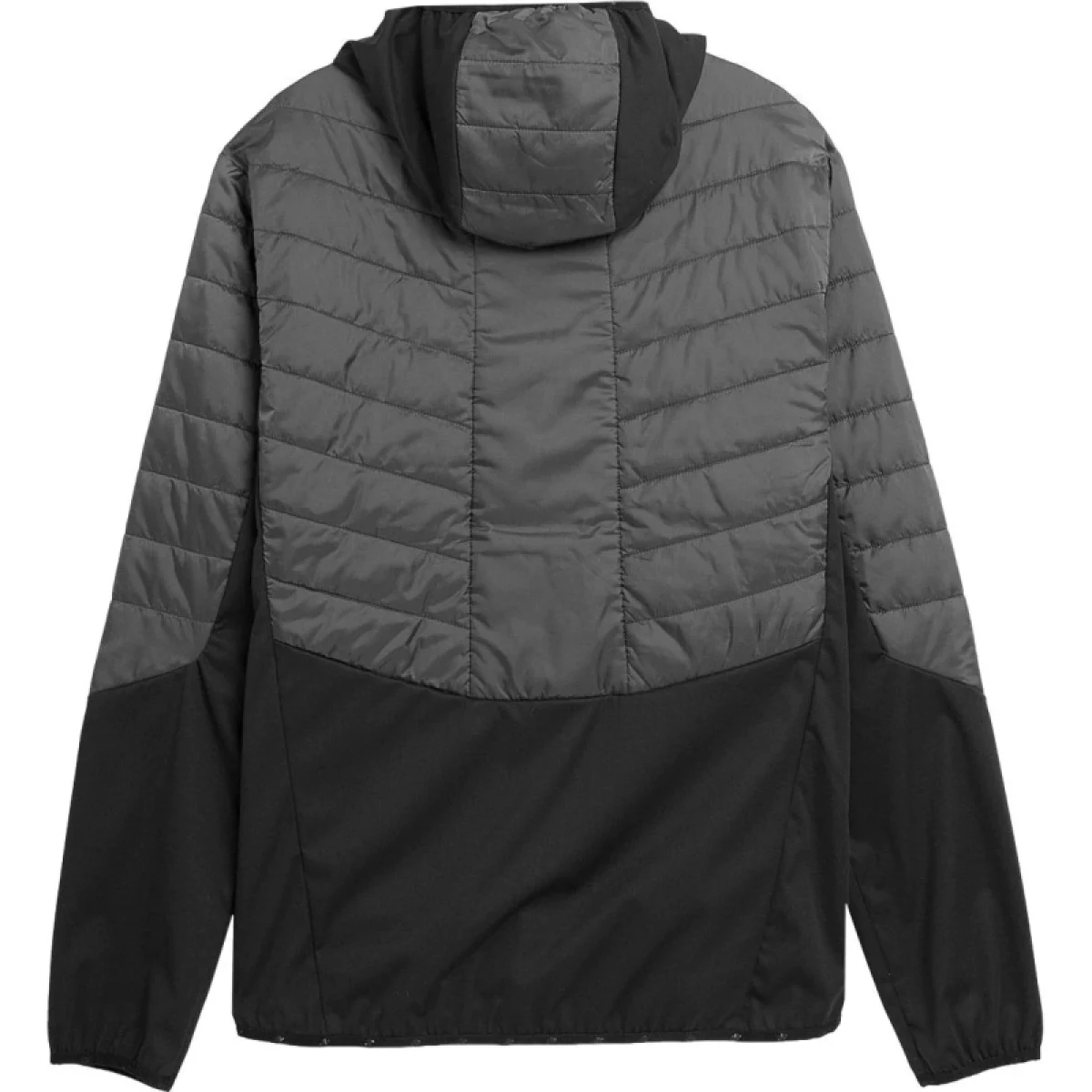 Pánska turistická bunda 4F TECHNICAL JACKET-AW23TTJAM310-22S-ANTHRACITE · záber 4
