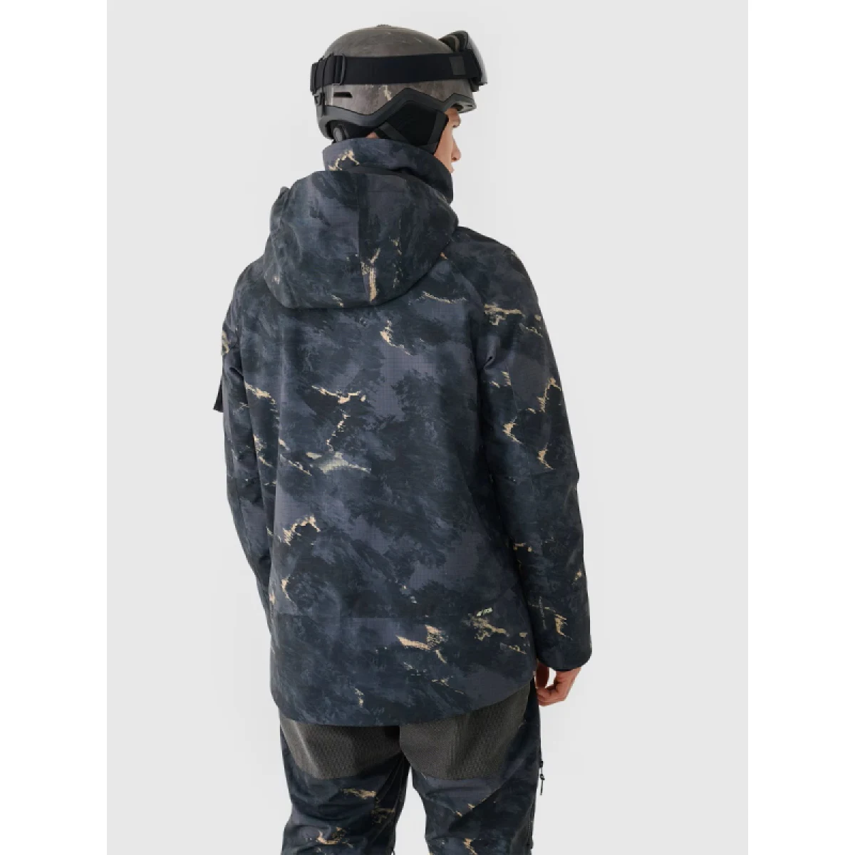 Pánska lyžiarska bunda 4F TECHNICAL JACKET-WAW24TTJAM509-90A-MULTICOLOUR ALLOVER · záber 3