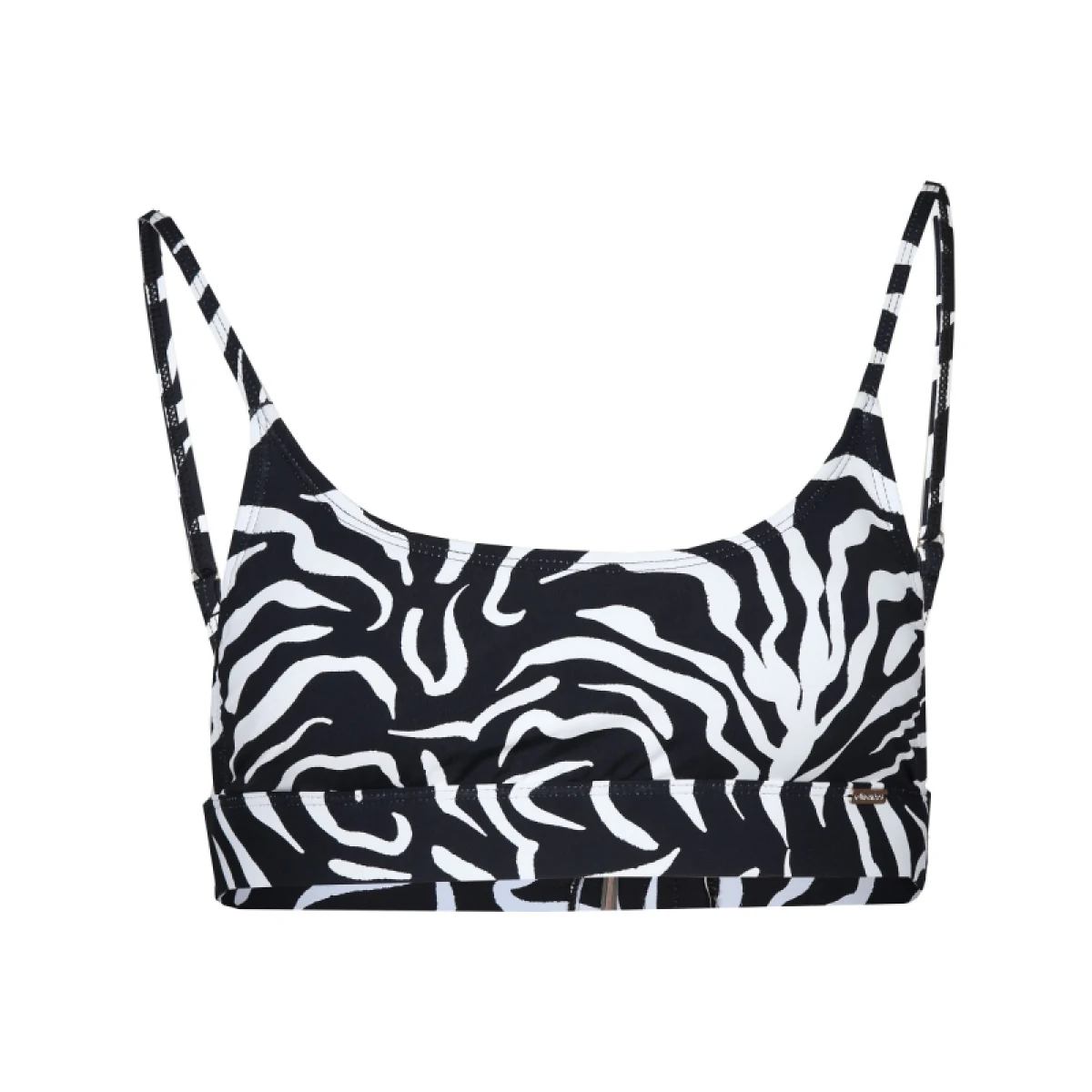 Dámske plavky vrchný diel FUNDANGO Moana Bralette Top-903-black injun · záber 5
