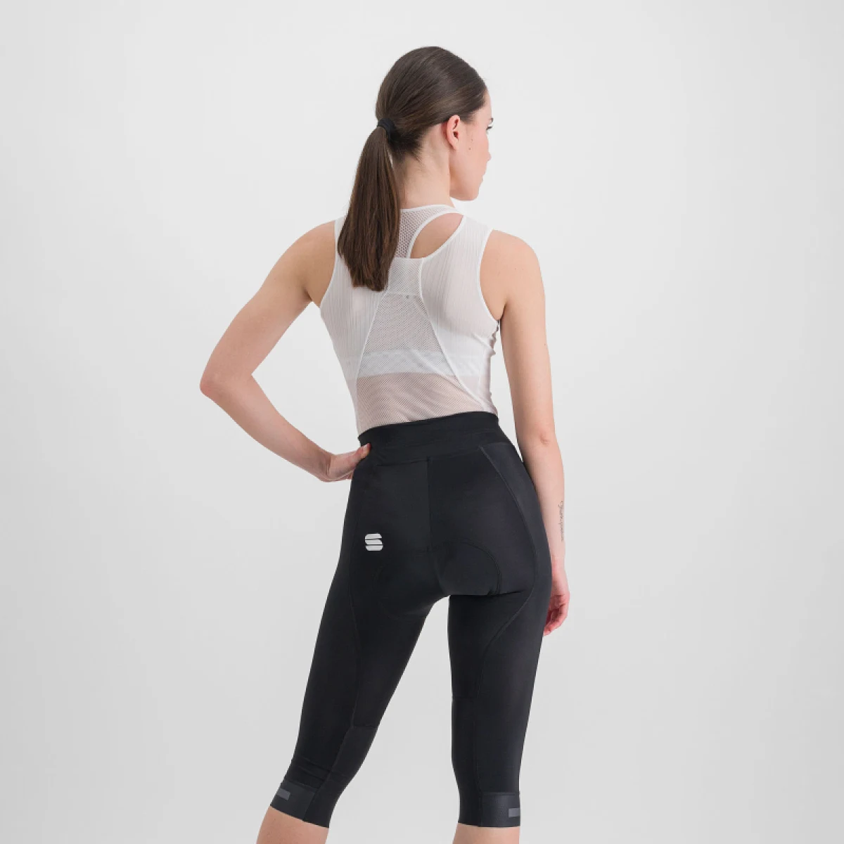 Dámske cyklistické 3 4 nohavice SPORTFUL Neo w knicker, black · záber 5