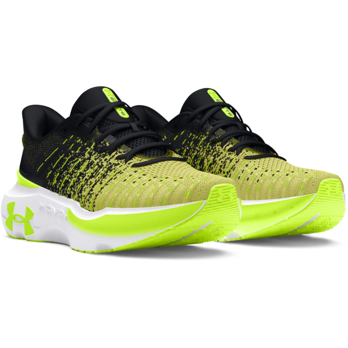 Pánska bežecká obuv UNDER ARMOUR UA Infinite Elite black sonic yellow high vis yellow · záber 3