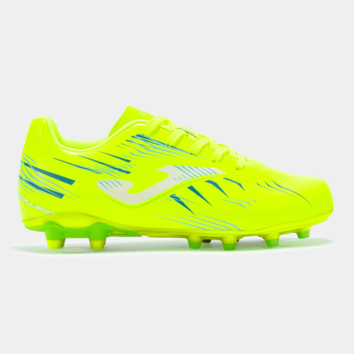 Chlapčenské futbalové kopačky outdoorové JOMA Propulsion 2509 Jr HG fluorescent yellow · záber 2