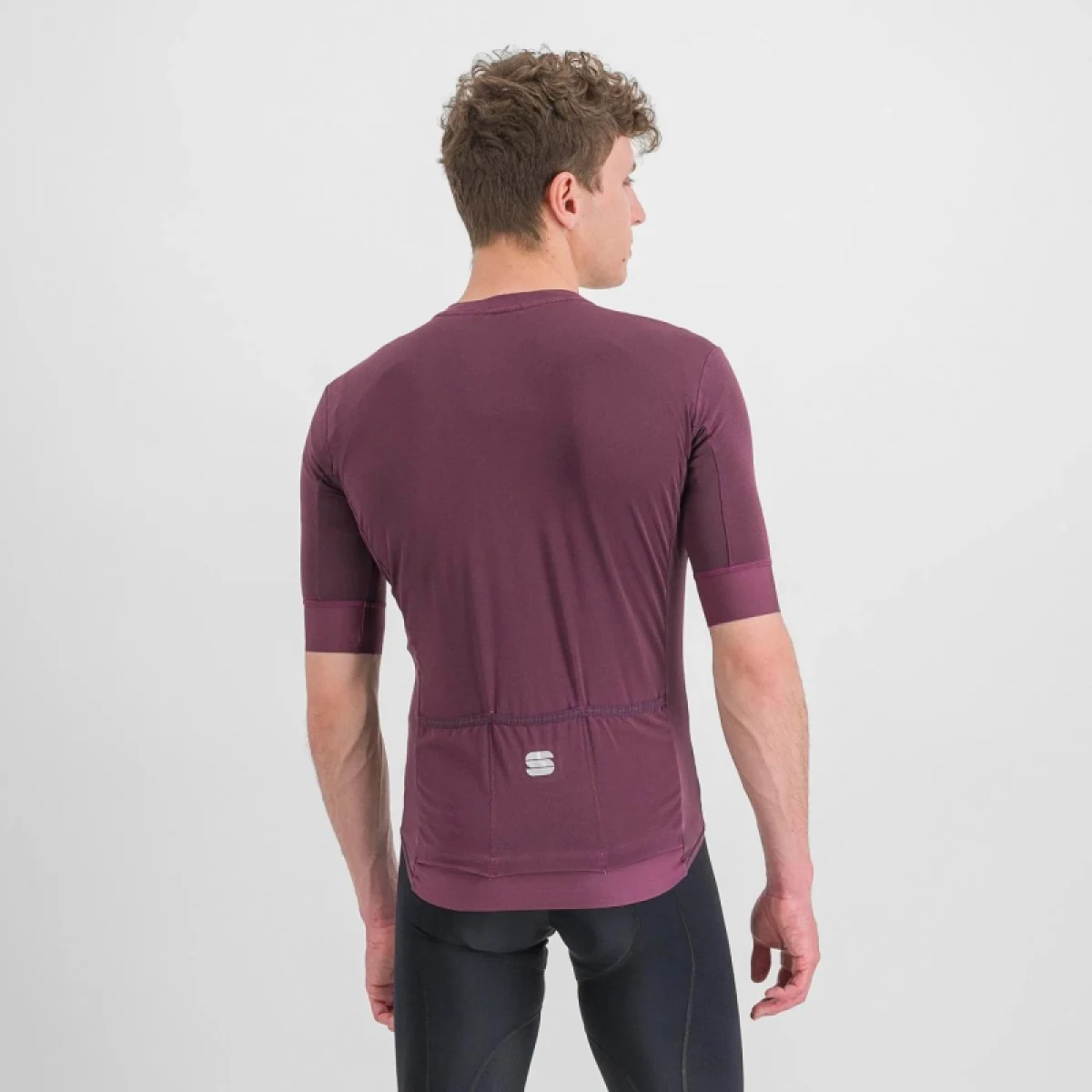 Pánsky cyklistický dres s krátkym rukávom SPORTFUL Monocrom jersey, mauve · záber 3