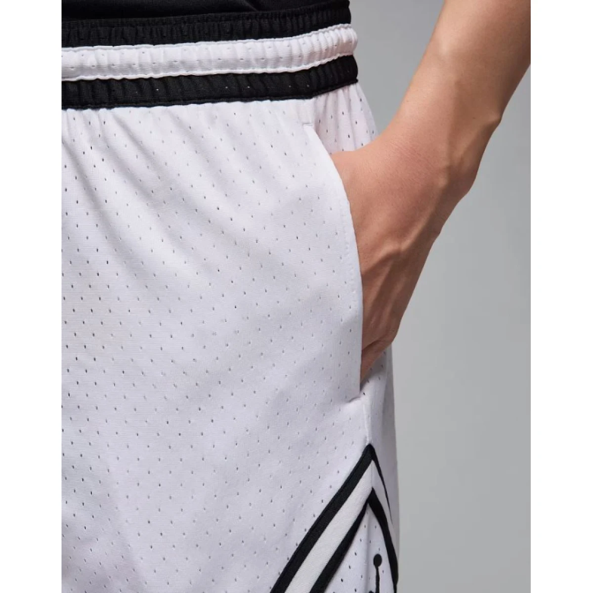 Pánske tréningové kraťasy NIKE JORDANDF SPRT DMND SHORT-100-White · záber 3