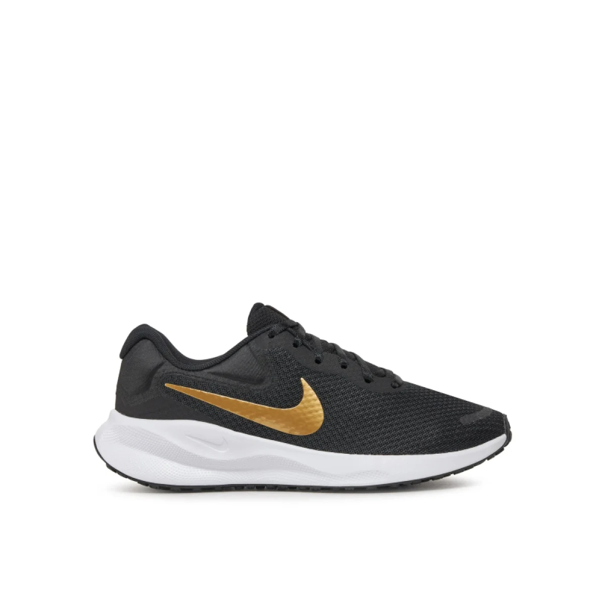 Dámska športová obuv (tréningová) NIKE Revolution 7 W black metallic gold white · záber 3