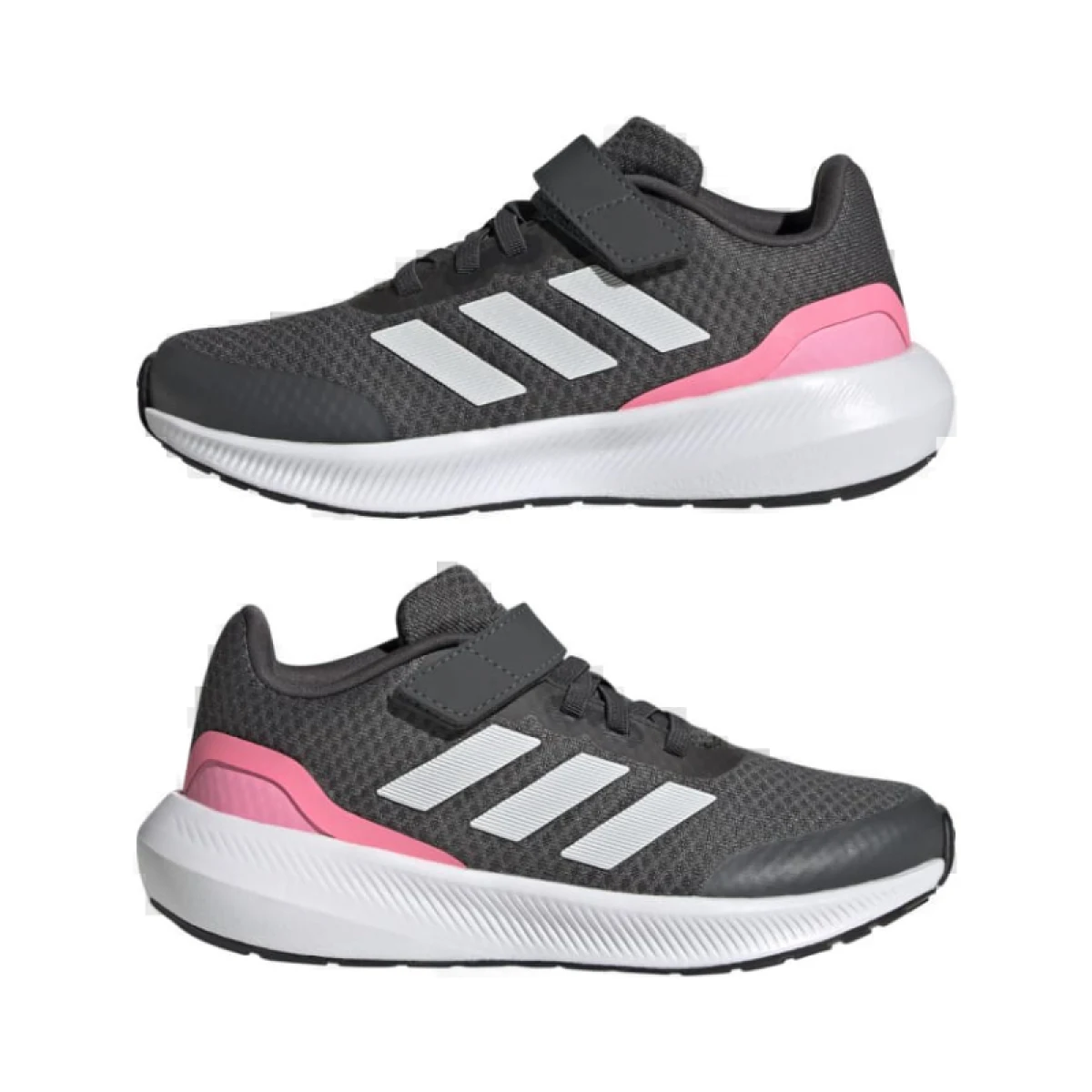 Dievčenská športová obuv (tréningová) ADIDAS Runfalcon 3.0 grey six crystal white beam pink · záber 3