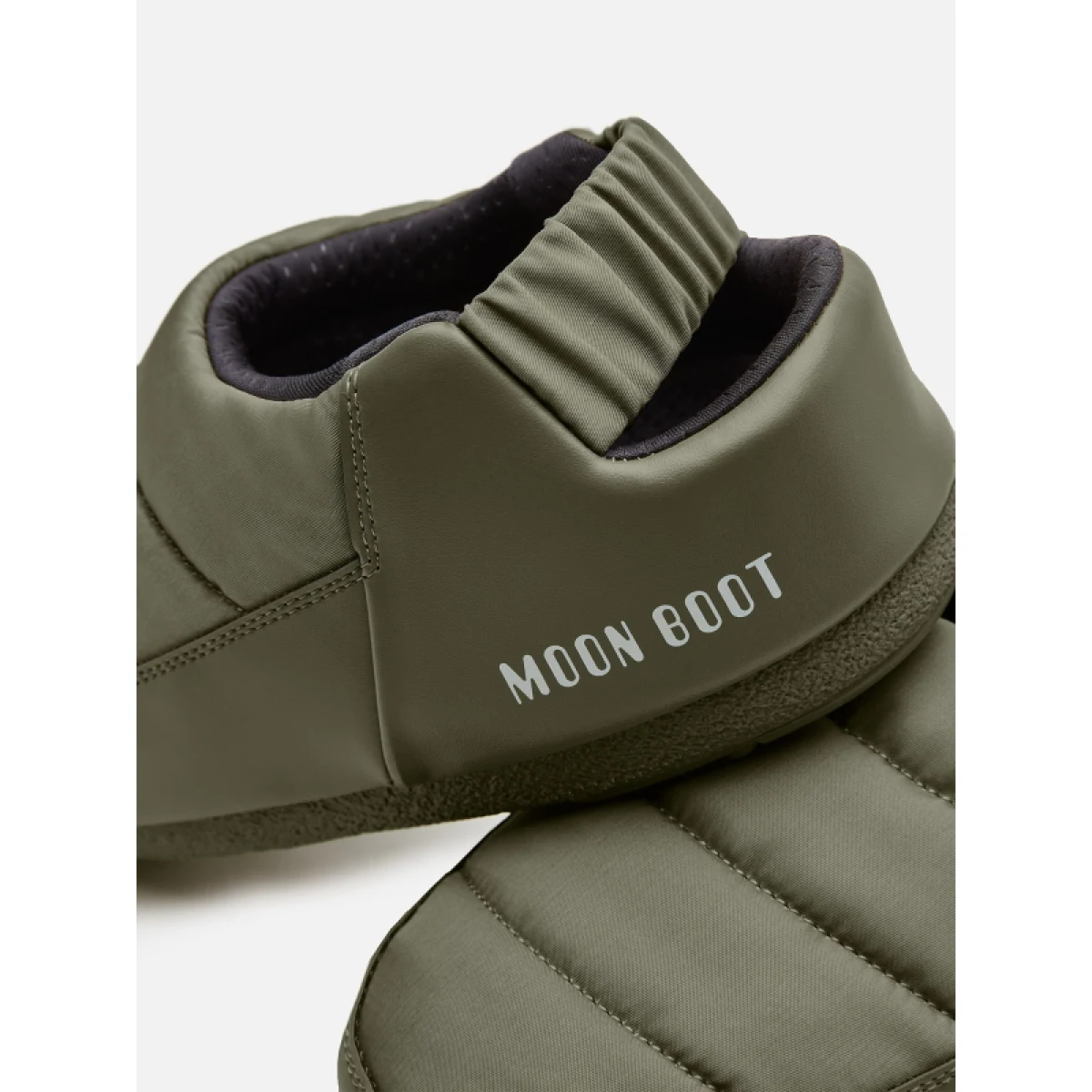 Dámske nízke zimné topánky MOON BOOT SANDAL BAND NYLON, 003 khaki · záber 4