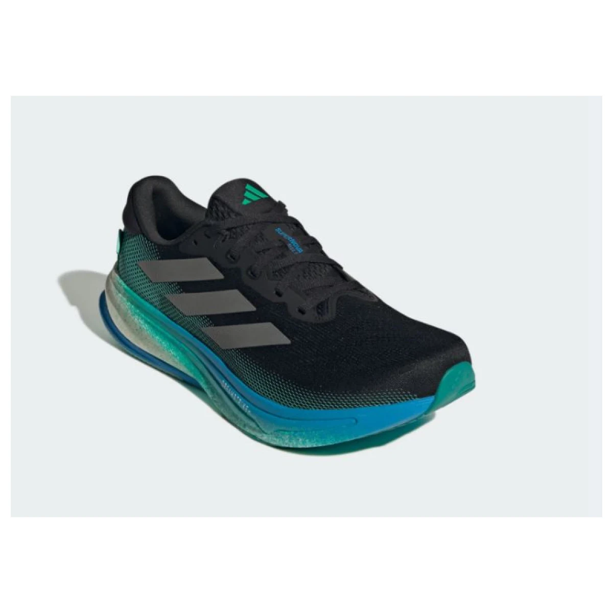 Pánska bežecká obuv ADIDAS Supernova Rise 2 M core black iron metallic glory green · záber 2
