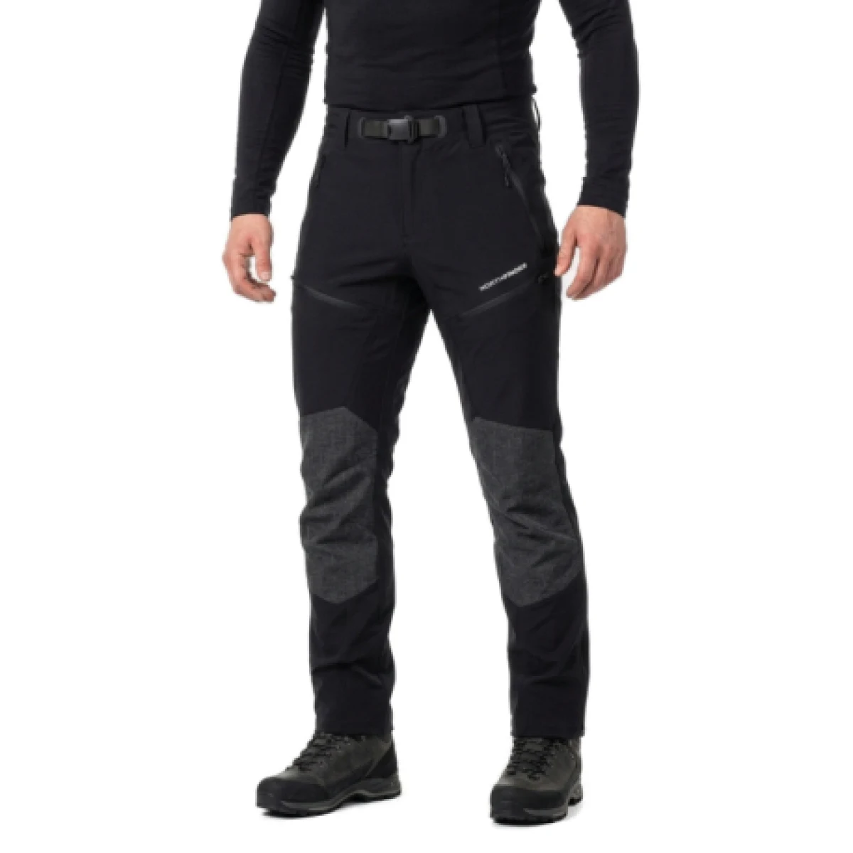 Pánske turistické nohavice NORTHFINDER LEONE-270blackblack · záber 1