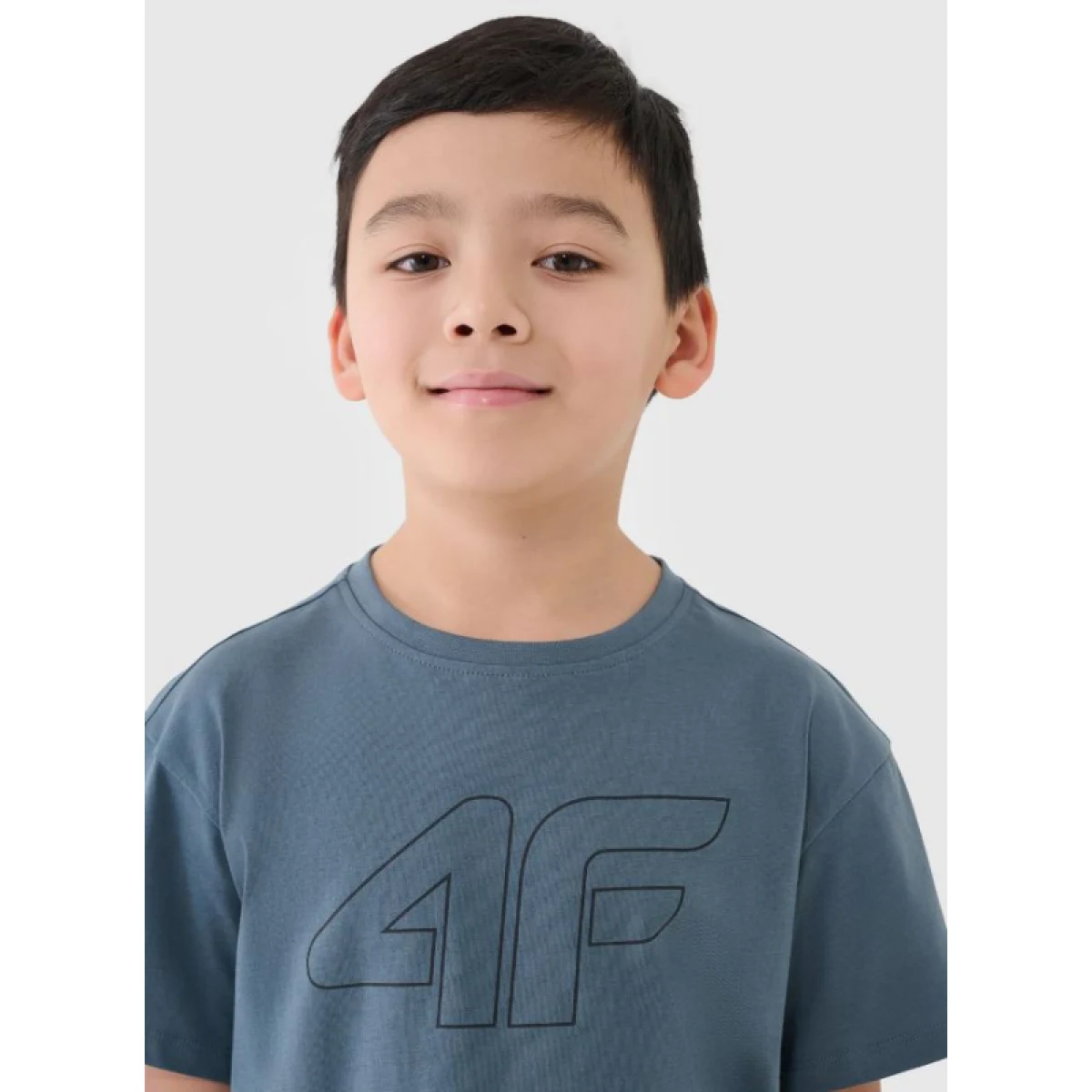 Chlapčenské tričko s krátkym rukávom 4F JUNIOR TSHIRT M2325-46S-TEAL · záber 2