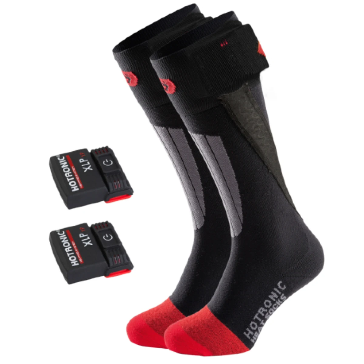Vyhrievané podkolienky (ponožky) set s batériou HOTRONIC SET 1 pair Heat socks XLP 1P · záber 1
