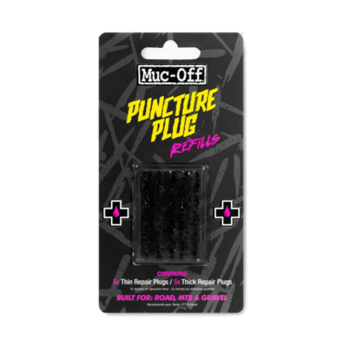 Set na údržbu bicykla MUC-OFF Puncture Plug Refill Pack · záber 1