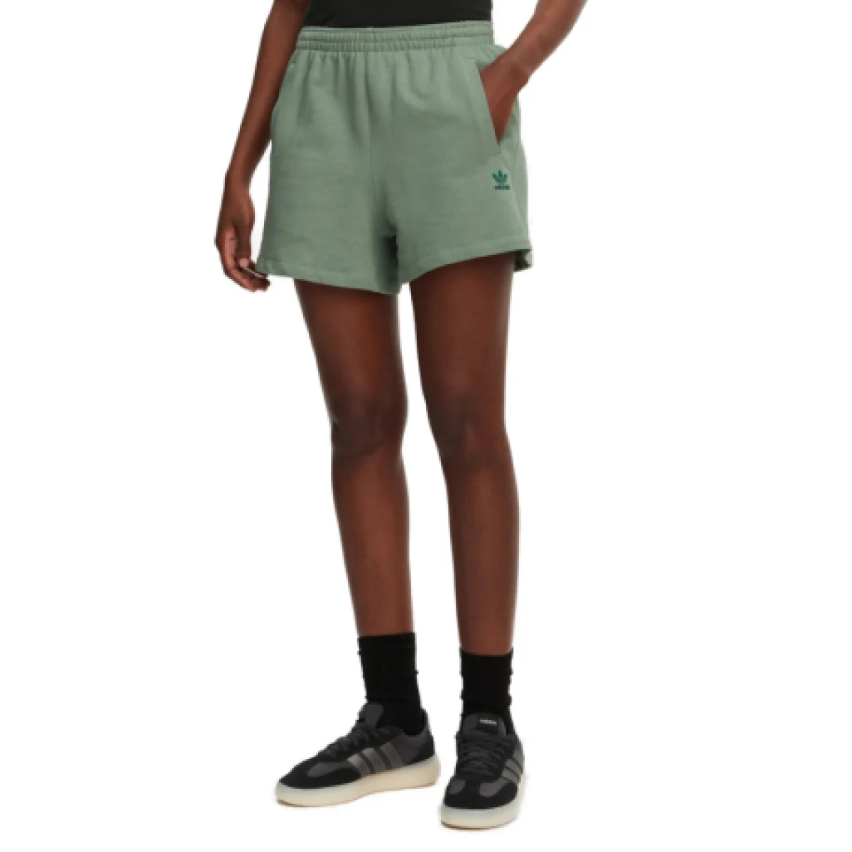 Dámske kraťasy ADIDAS ORIGINALS ESS SHORTS-SILGRN · záber 1