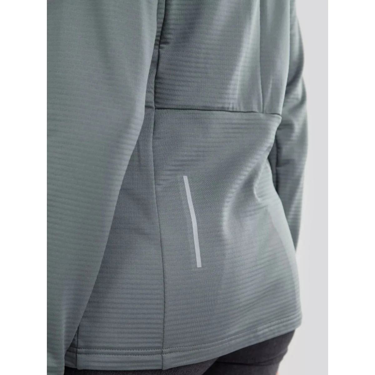 Dámska turistická mikina so zipsom FUNDANGO Share Hooded Fleece-570-rhino · záber 5