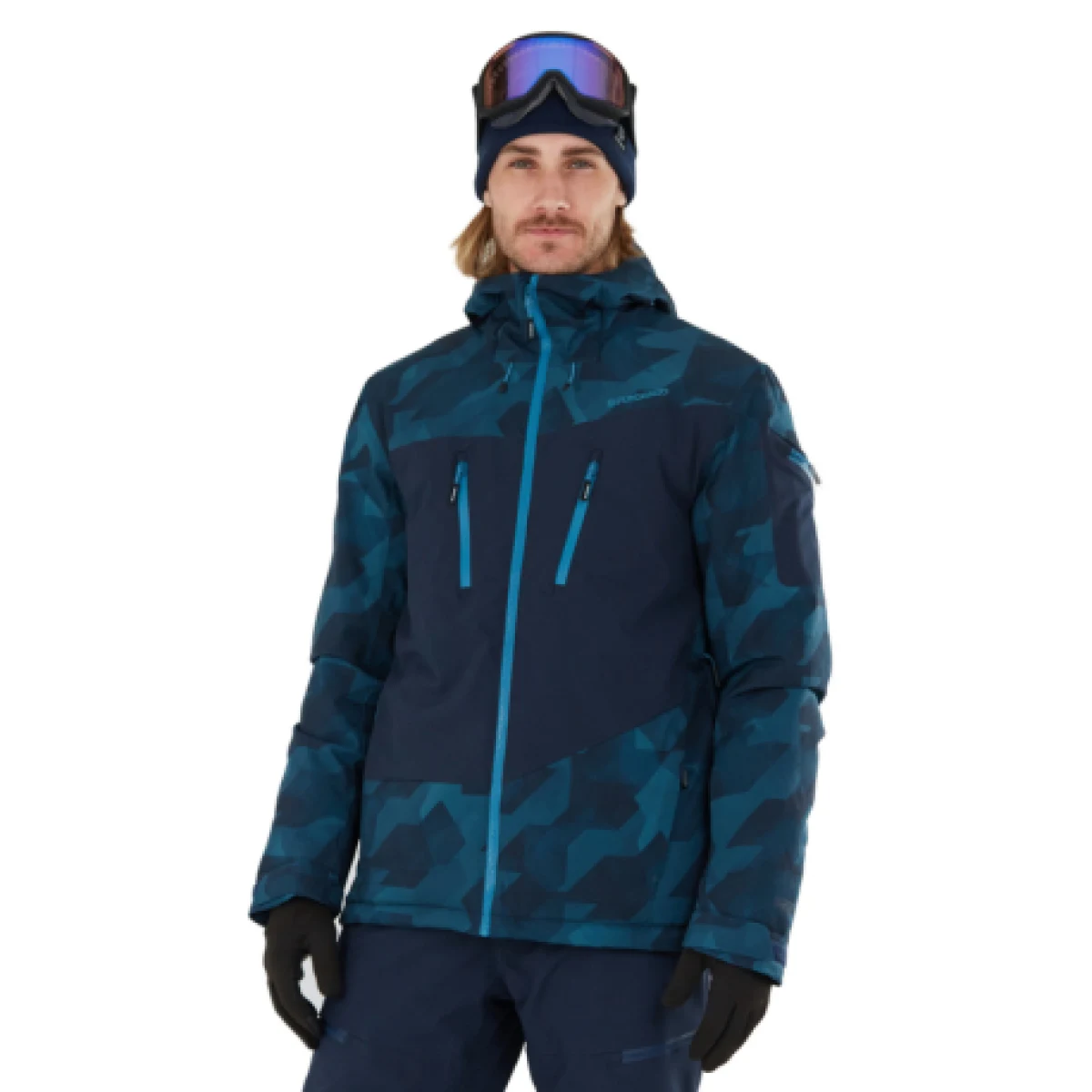 Pánska lyžiarska bunda FUNDANGO Privet Allmountain Jacket-481-dark navy · záber 1