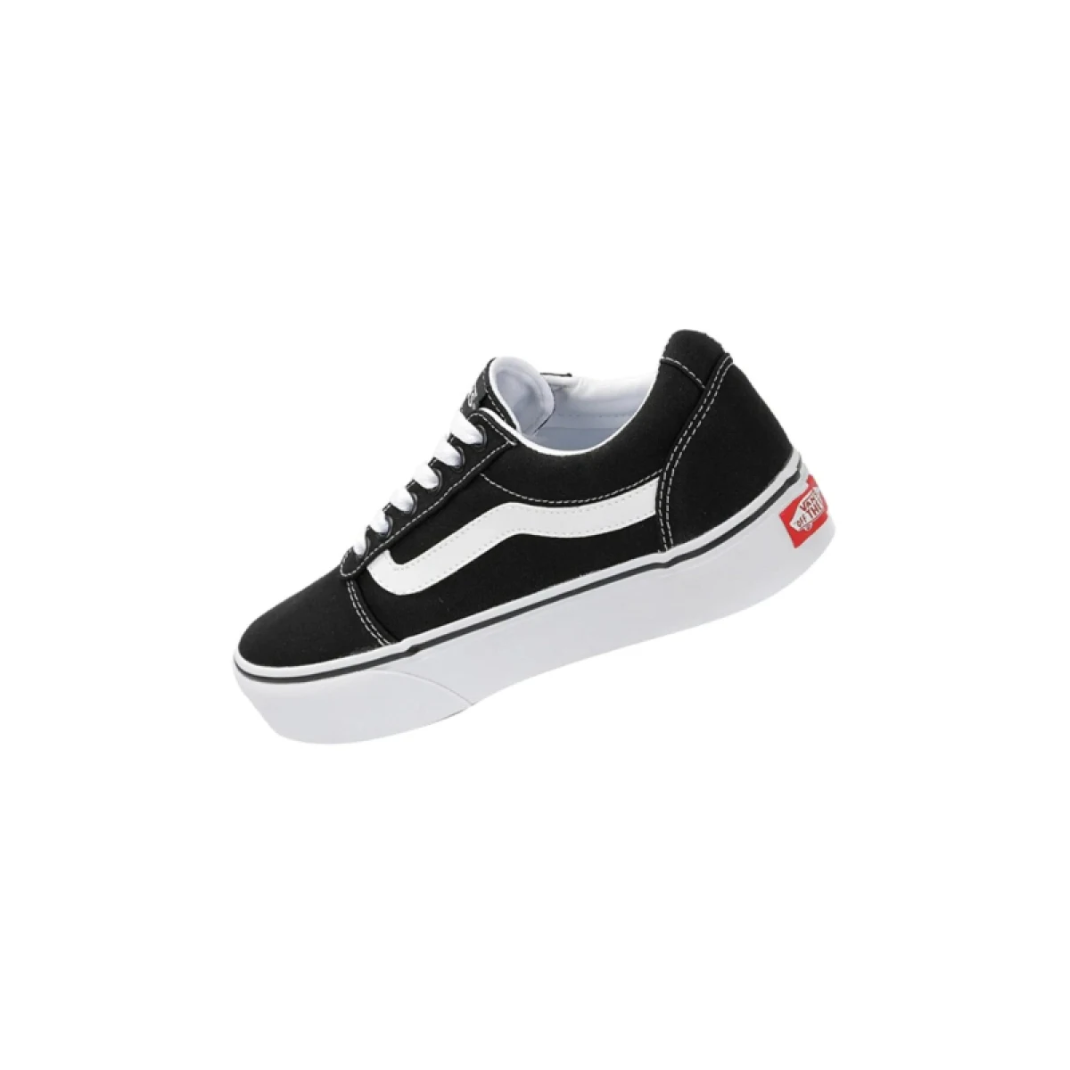 Dámska rekreačná obuv VANS WM Ward Platform (Canvas) black white · záber 2