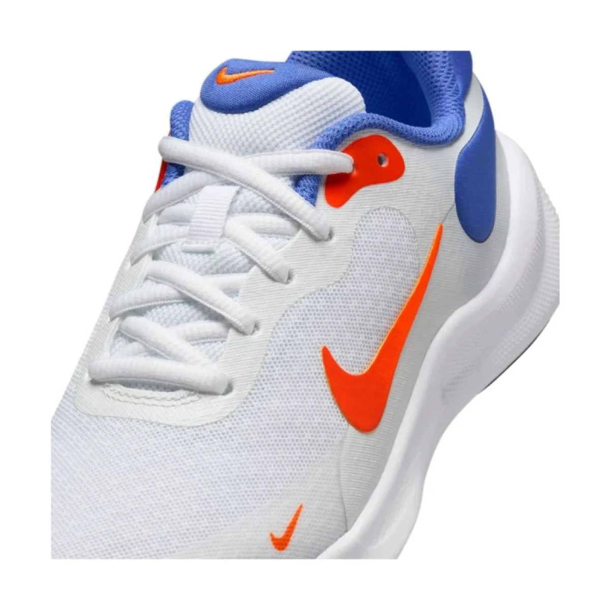 Chlapčenská športová obuv (tréningová) NIKE Revolution 7 GS white team orange astranomy blue · záber 5