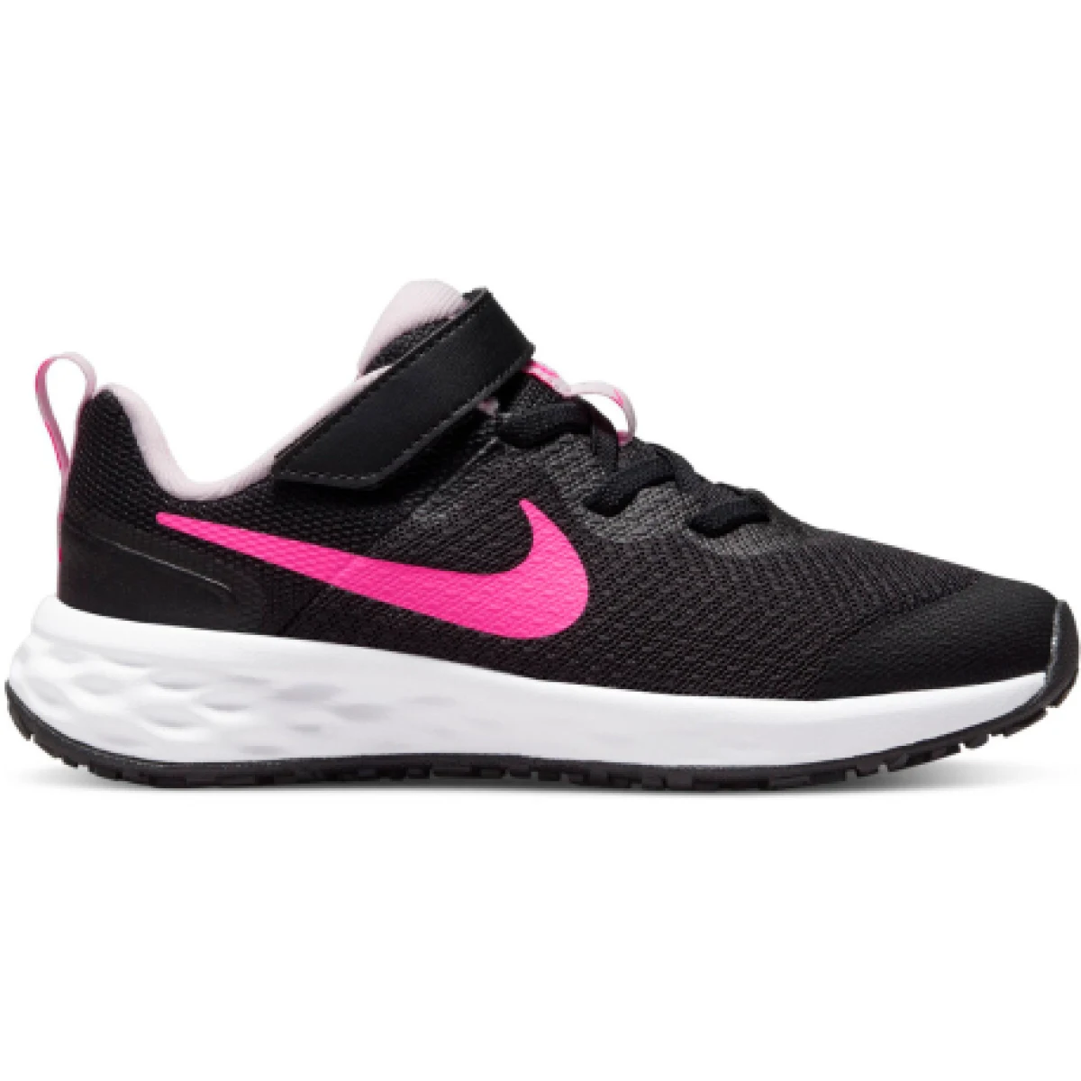 Dievčenská športová obuv (tréningová) NIKE Revolution 6 PSV black pink foam hyper pink · záber 1