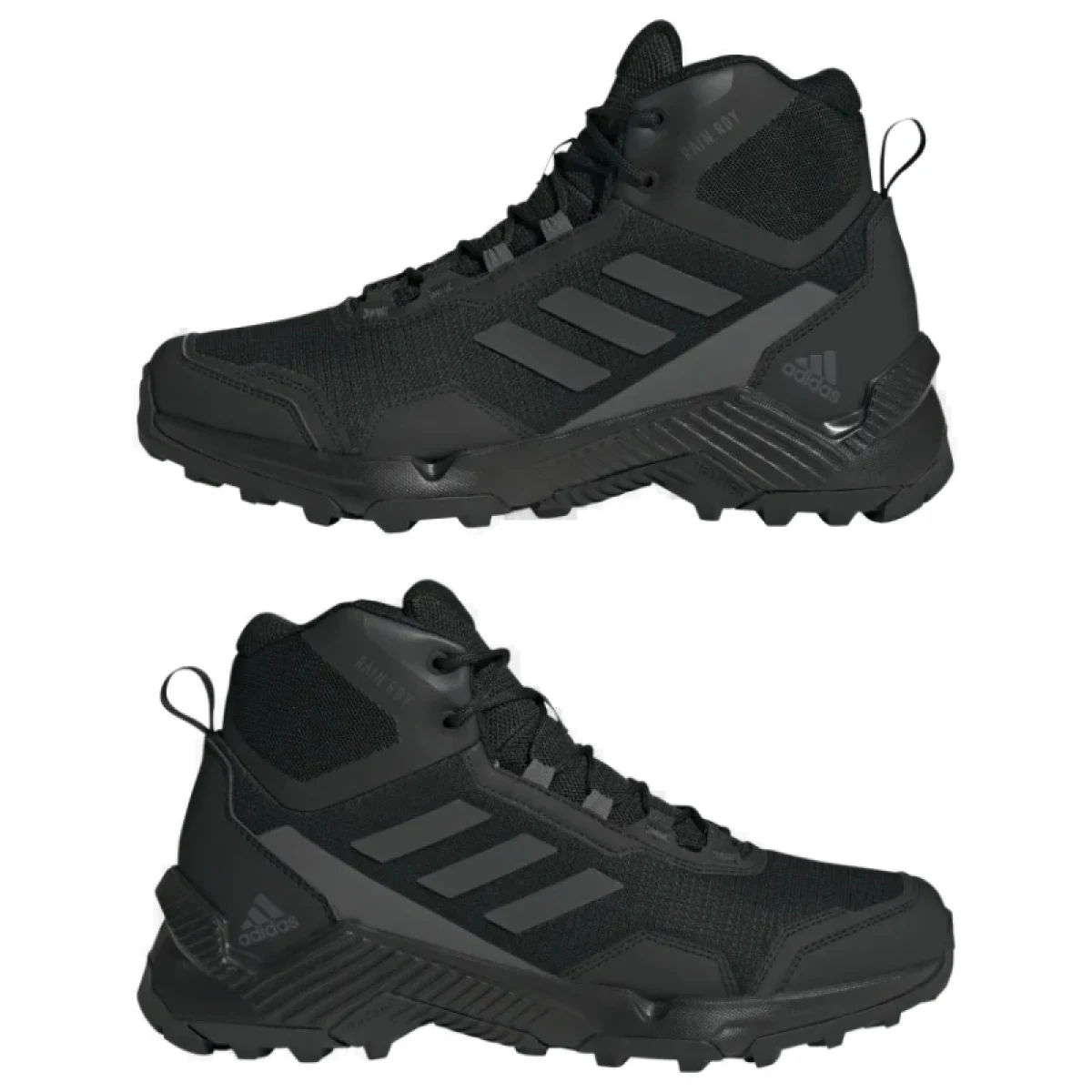 Pánska členková turistická obuv ADIDAS Eastrail 2.0 Mid Rain.Rdy core black carbon grey five · záber 4