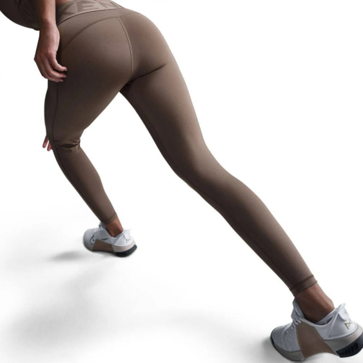 Dámske legíny NIKE PRO W NP SCULPT DF HR TIGHT-233-Brown · záber 5
