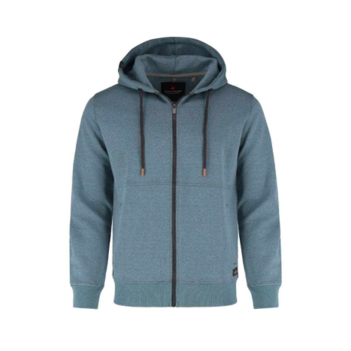 Pánska mikina so zipsom VOLCANO FLOCK-601-BLUE · záber 1