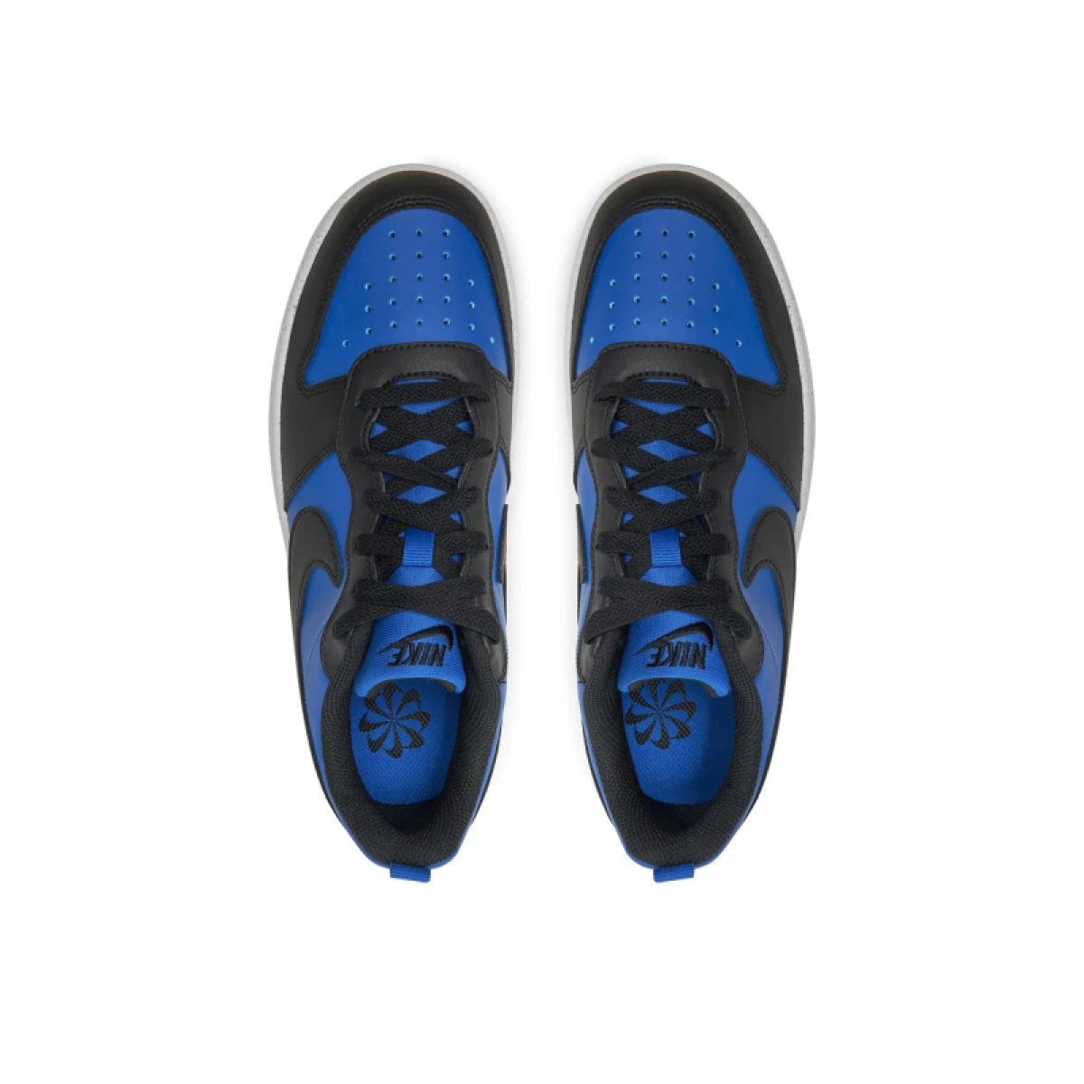 Chlapčenská rekreačná obuv NIKE Court Borough Low Recraft GS game royal black white · záber 3