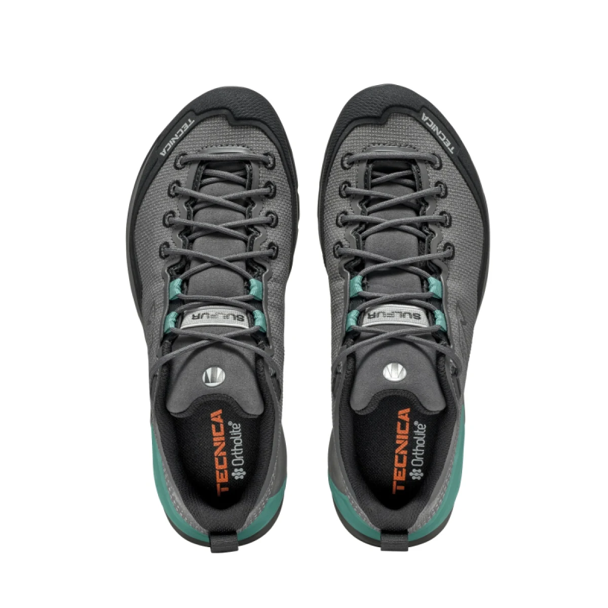 Dámska nízka turistická obuv TECNICA Sulfur S GTX Ws, deep grey light petrol · záber 5