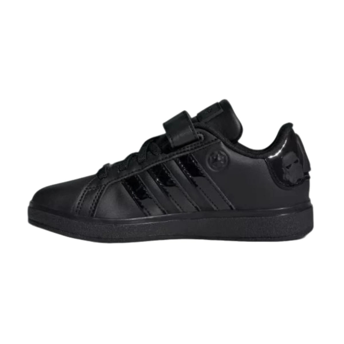 Chlapčenská rekreačná obuv ADIDAS Grand Court 2.0 Star Wars K core black core black core black · záber 3