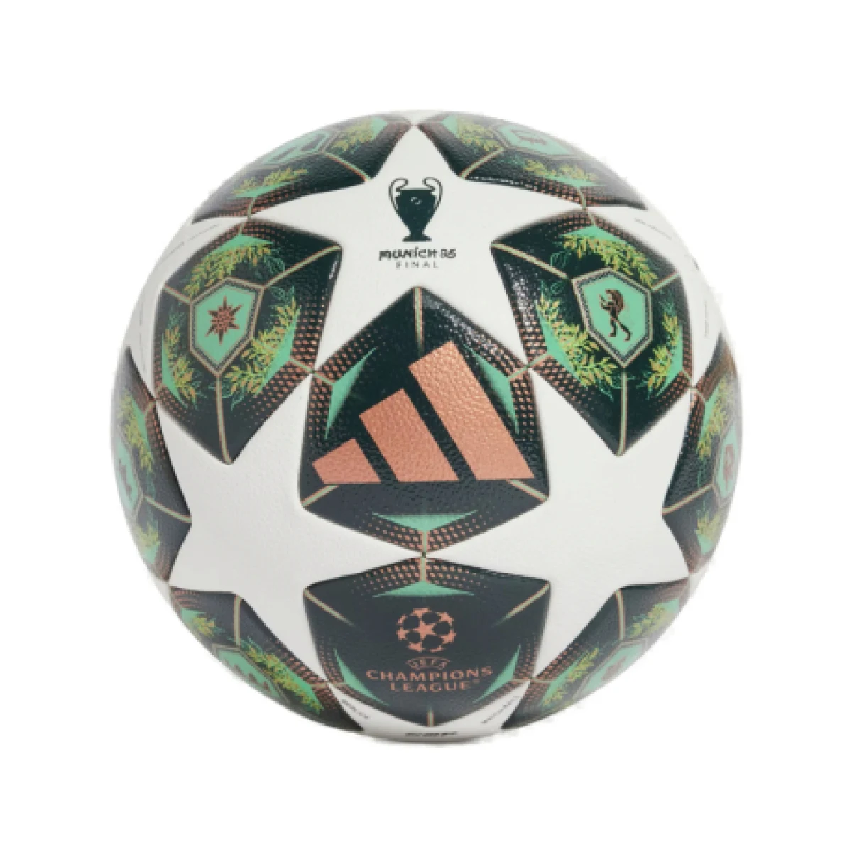 Futbalová lopta ADIDAS UCL COM WHITE SHAGRN SSLIME · záber 1