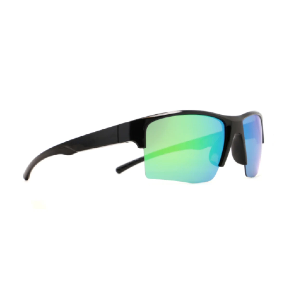 Slnečné okuliare RED BULL SPECT CHAIN-03P, black smoke with purple-green mirror, CAT3 · záber 1