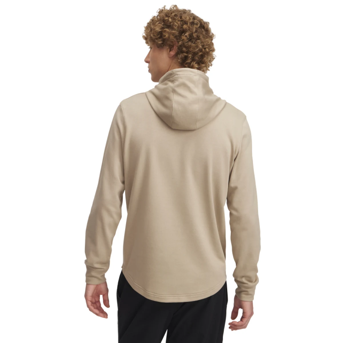 Pánska mikina s kapucňou UNDER ARMOUR UA Rival Terry Logo Hood-BRN · záber 2