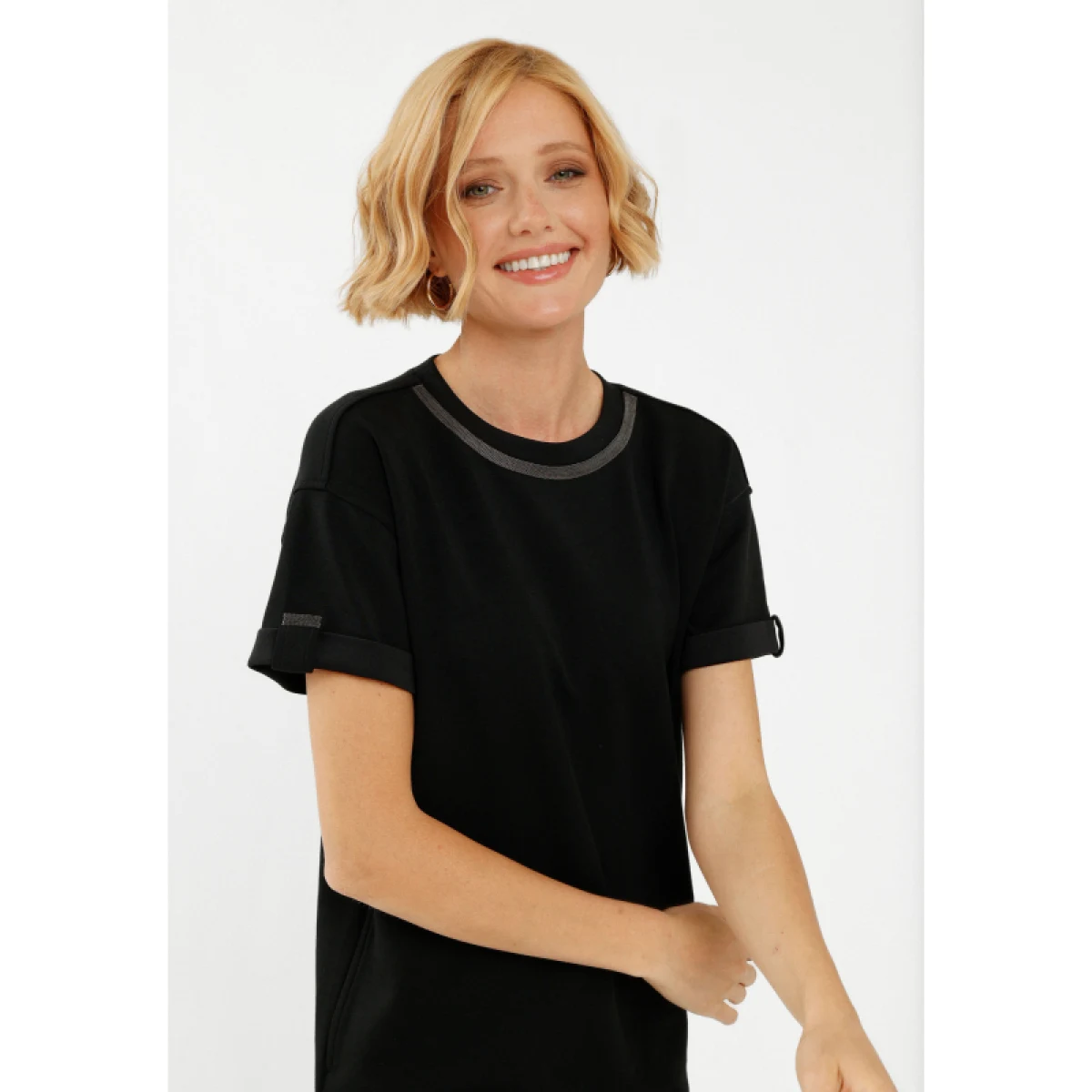 Dámske šaty VOLCANO MARISA-700-BLACK · záber 3