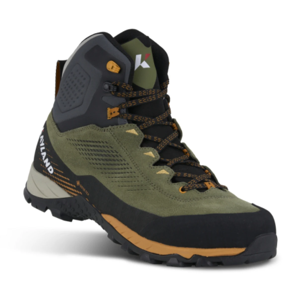 Pánska vysoká turistická obuv KAYLAND Vision Gtx, Olive Orange · záber 1