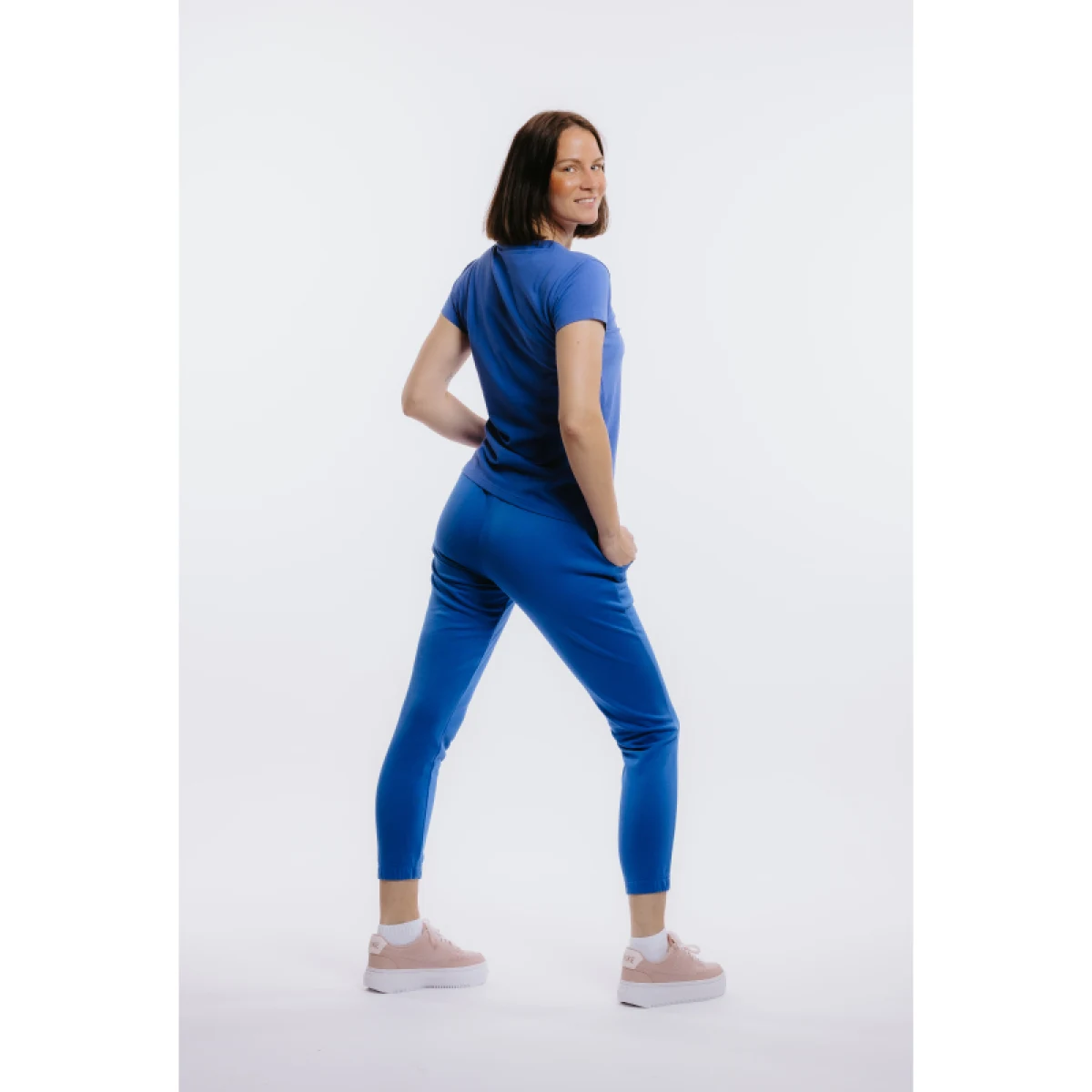 Dámske tepláky AUTHORITY TP-NEO W blue · záber 5