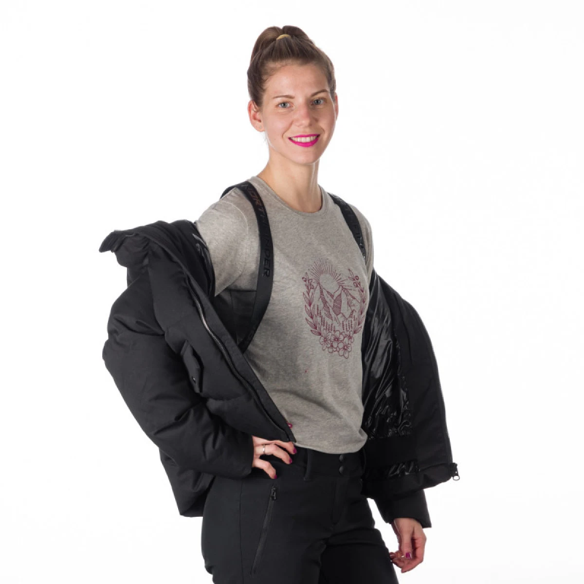 Dámska bunda NORTHFINDER RACHEL-269-black · záber 3