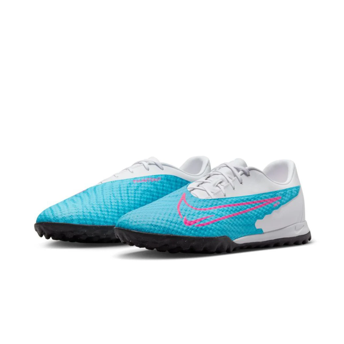 Pánske futbalové kopačky turfy NIKE Phantom GX Academy M TF baltic blue white laser blue · záber 3