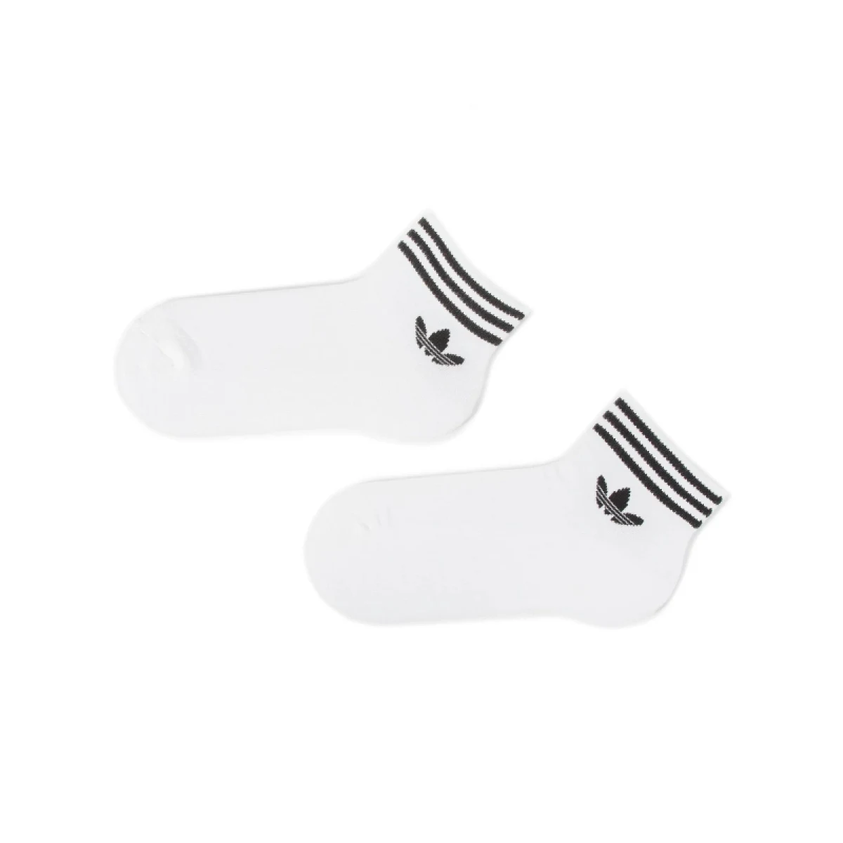 Ponožky ADIDAS ORIGINALS 3-PACK - TREF ANK SCK HC WHITE BLACK · záber 2