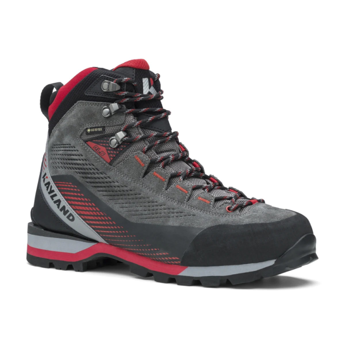 Pánska vysoká turistická obuv KAYLAND Grand Tour Gtx, Grey Red · záber 2