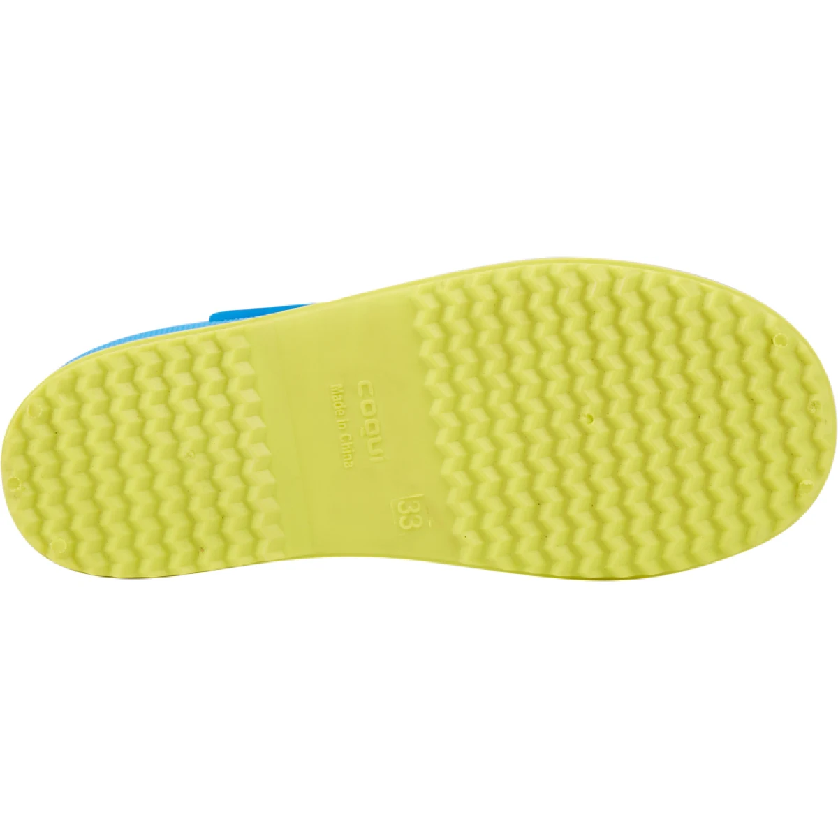 Chlapčenské gumáky COQUI Rainy Collar sea blue citrus flash · záber 4