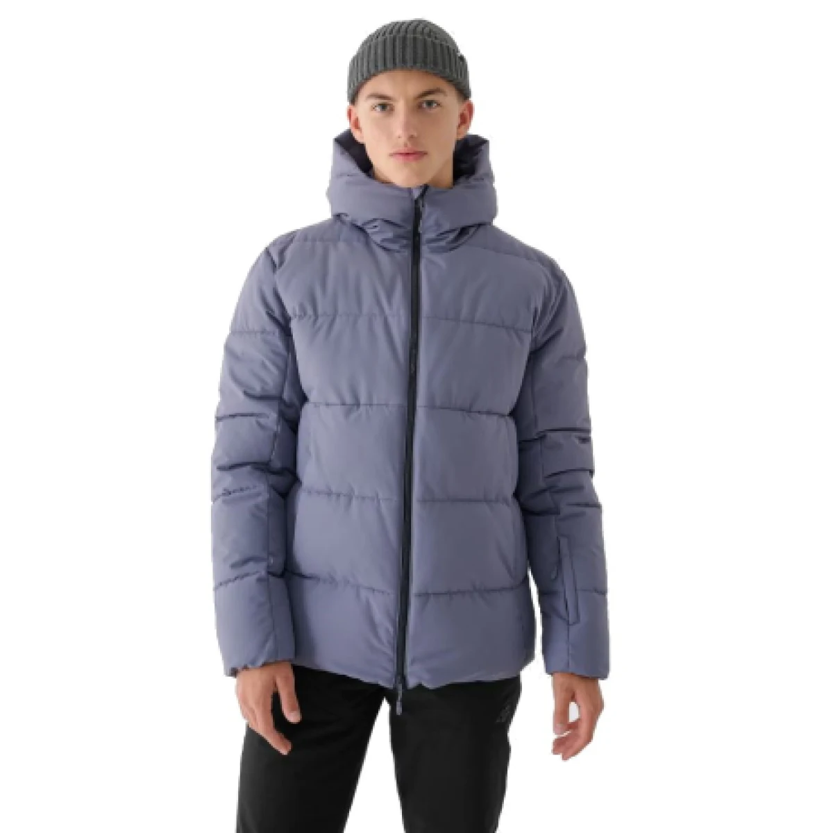 Pánska lyžiarska bunda 4F TECHNICAL JACKET-WAW24TTJAM580-32S-DENIM · záber 1