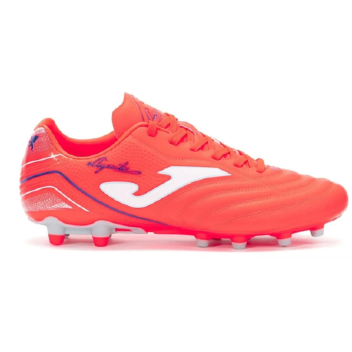 Pánske futbalové kopačky outdoorové JOMA Aguila 2507 M FG coral · záber 1