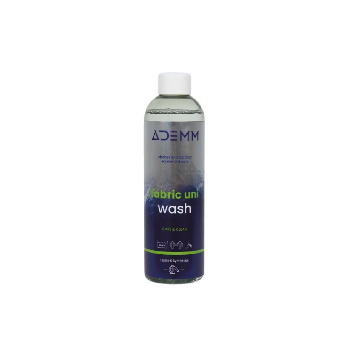 Ošetrovací prípravok na textil ADEMM Fabric Uni Wash 250 ml, CZ SK · záber 2