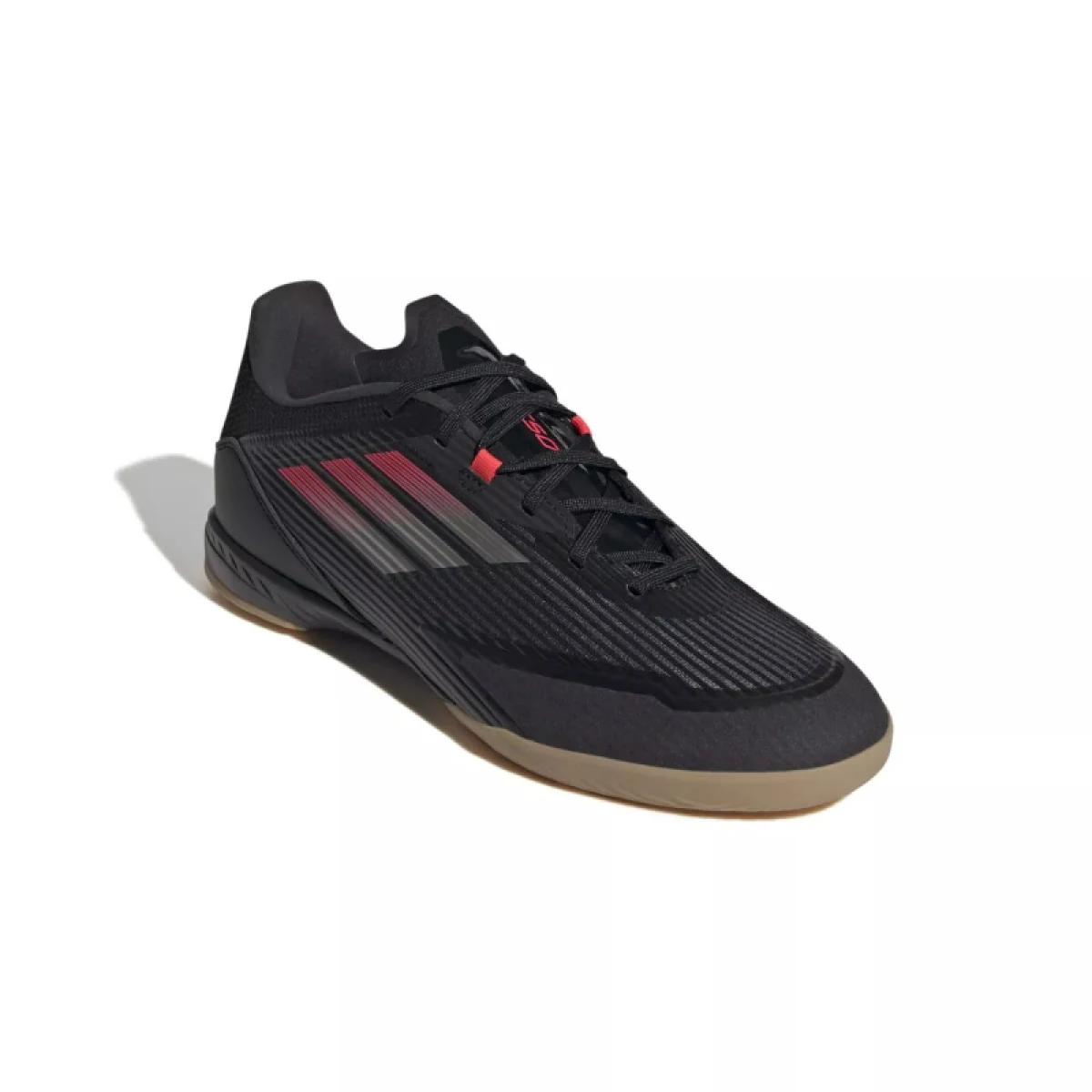 Pánske futbalové kopačky halové ADIDAS F50 League M IC core black iron metallic lucid red · záber 3