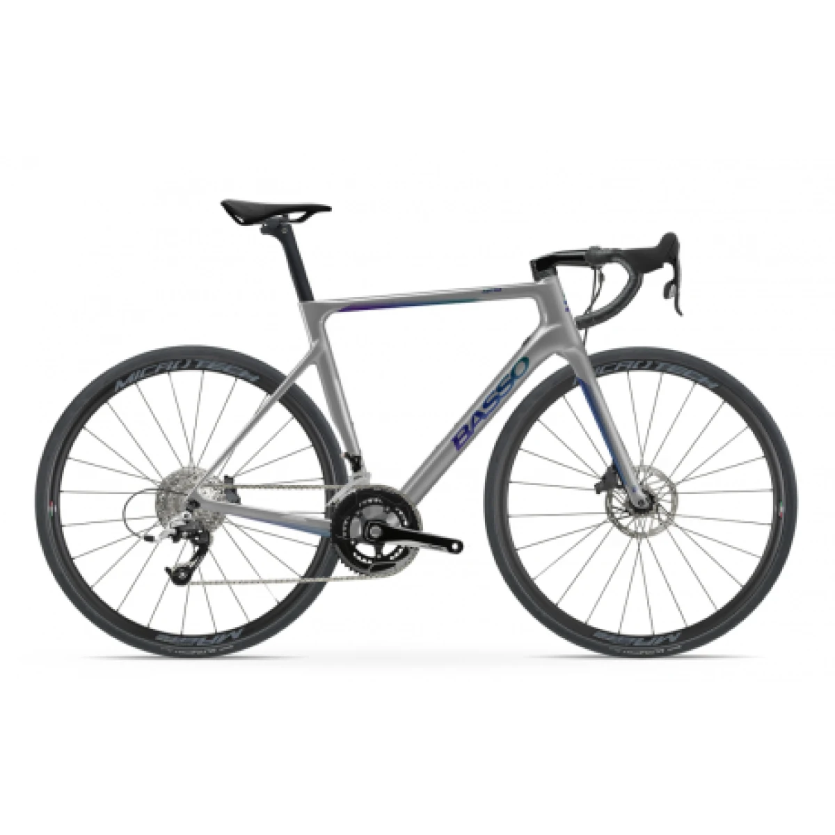 Cestný bicykel BASSO Astra disc, gray asphalt, Sram Rival 22, Microtech MR lite · záber 1