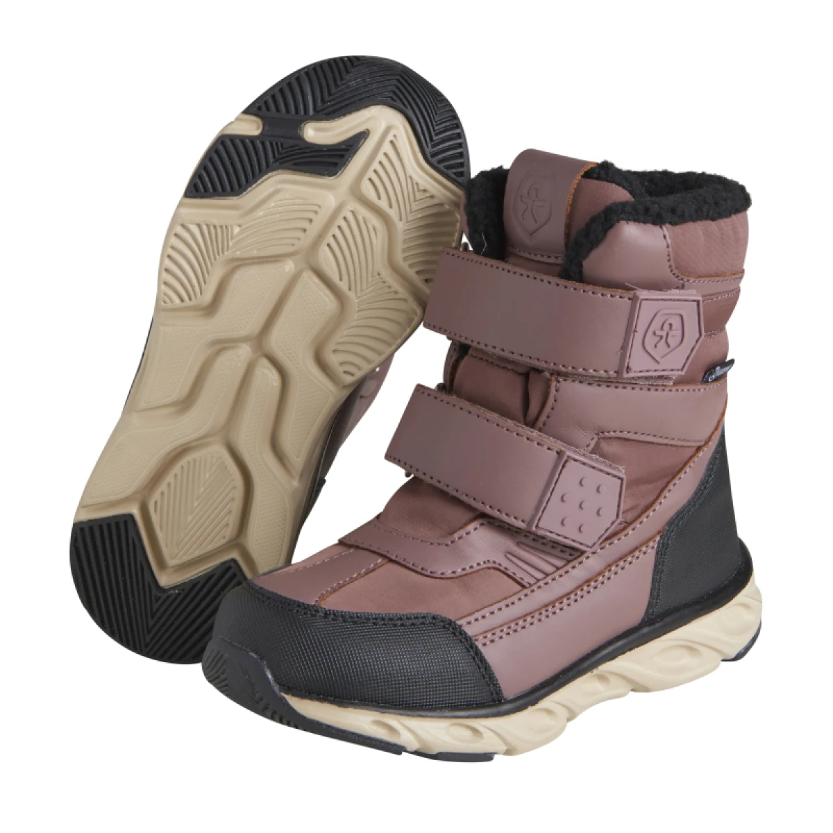 Dievčenské vysoké zimné topánky - Veľkosť: 2 | Farba: Kids Boots High Cut W.2 Wp Marron · záber 3
