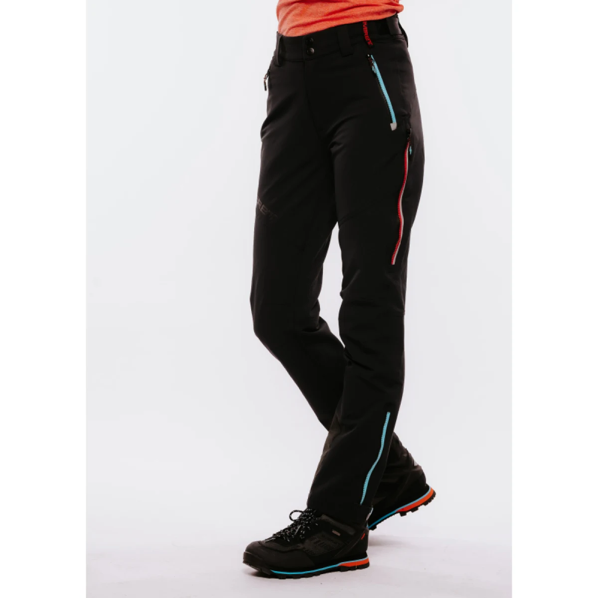 Dámske nohavice na skialp EVERETT SkiTour pants II W black · záber 2
