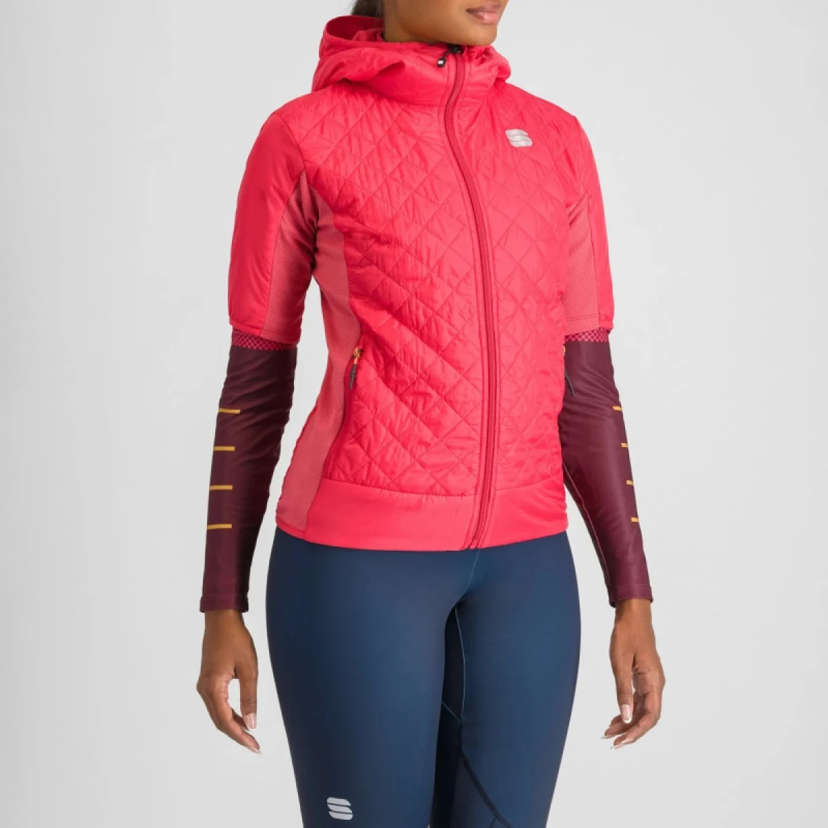 Dámska bežecká bunda SPORTFUL Rythmo w puffy, raspberry raspberry · záber 4