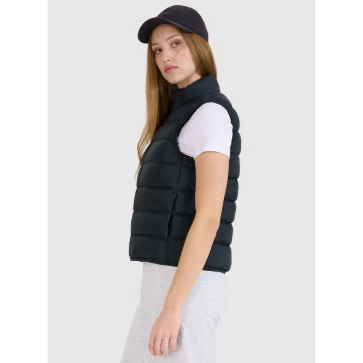 Dámska vesta 4F VEST JACKET-WSS25TVJAF187-20S-DEEP BLACK · záber 5
