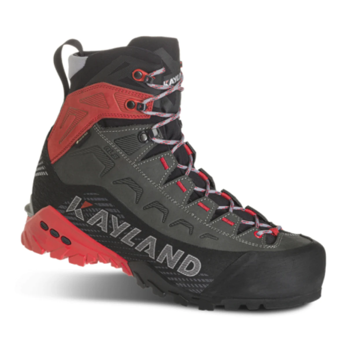 Pánska vysoká turistická obuv KAYLAND Stellar Nubuck Gtx, Grey Red · záber 1