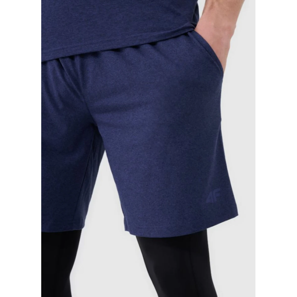 Pánske tréningové kraťasy 4F SHORTS FNK M0911-30M-DARK BLUE MELANGE · záber 2